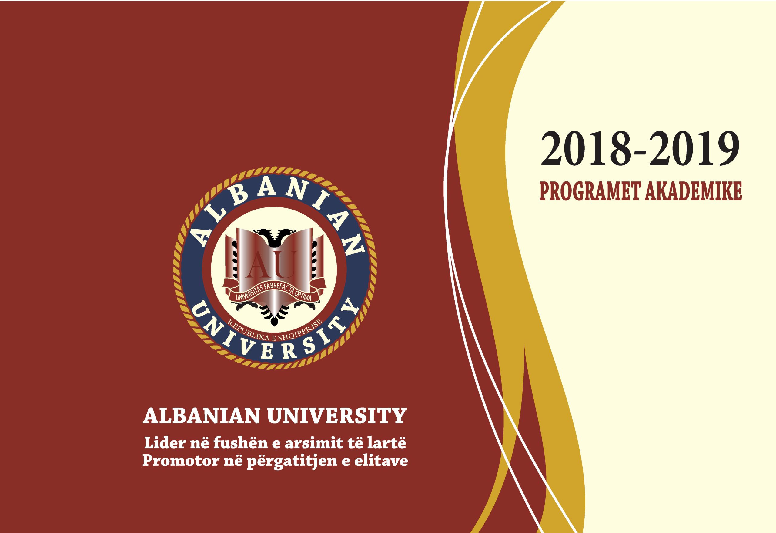 Broshura per ciklin e pare dhe te dyte te studimeve 2018-2019