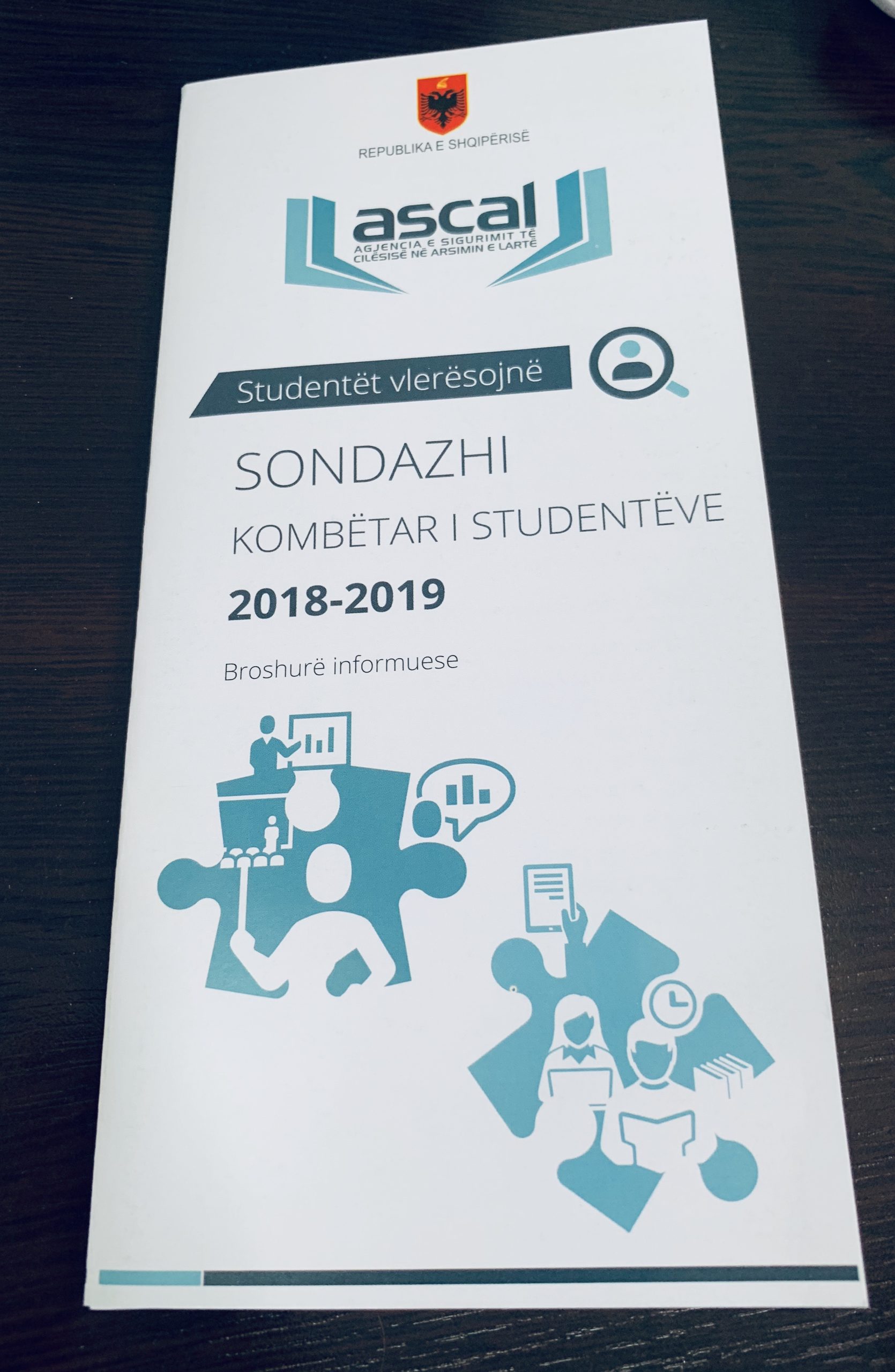 Takim informues me perfaqesues te ASCAL mbi “SONDAZHIN KOMBETAR TE STUDENTEVE 2018-2019” i cili do mbahet ne fund te muajit prill.